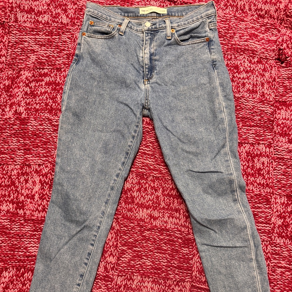 GAP Women's Medium Blue Skinny Jeans